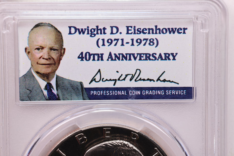 1977-S $1 Eisenhower Dollar., PCGS Certified Proof., Store