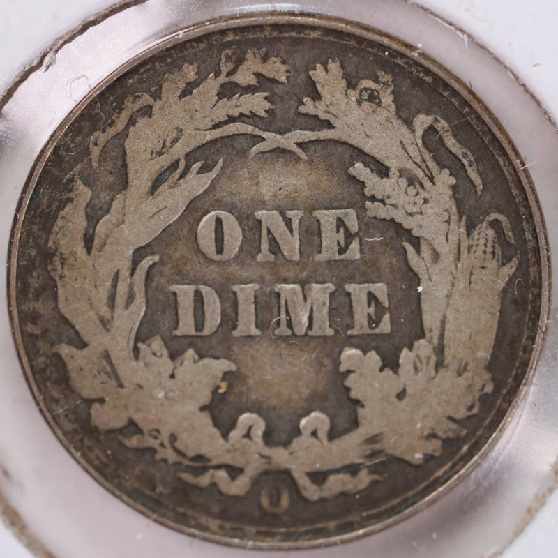 1891-O Seated Liberty Silver Dime, Very Fine Circulated Coin, Store