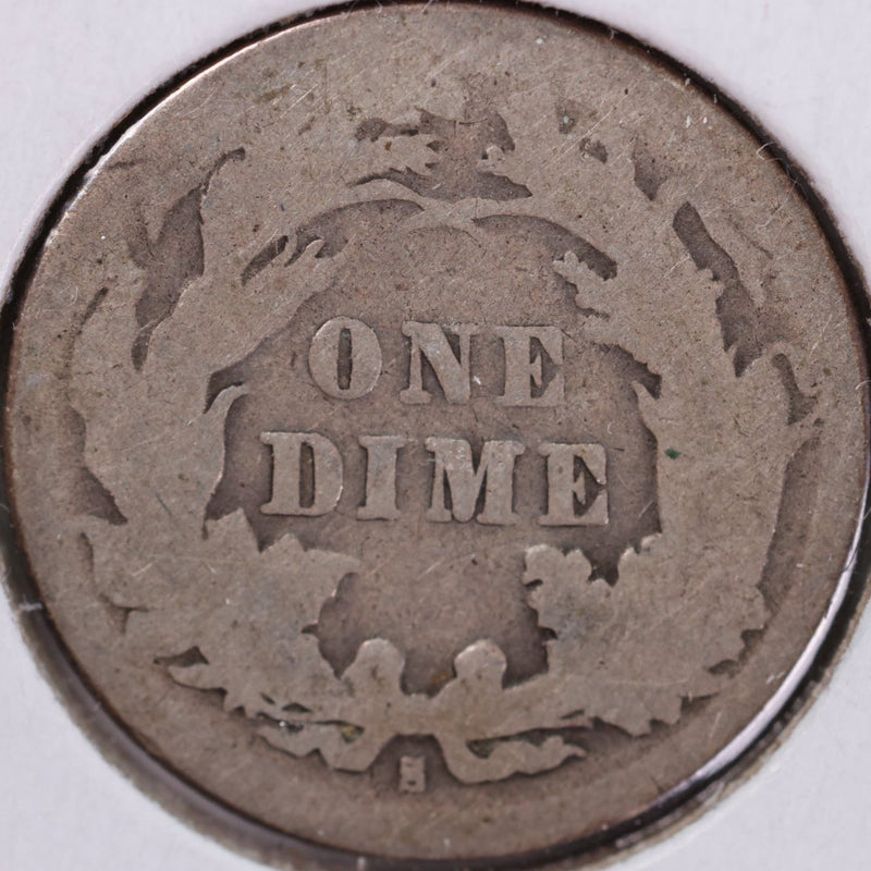 1891-S Seated Liberty Silver Dime, Extra Fine+ Circulated Coin, Store