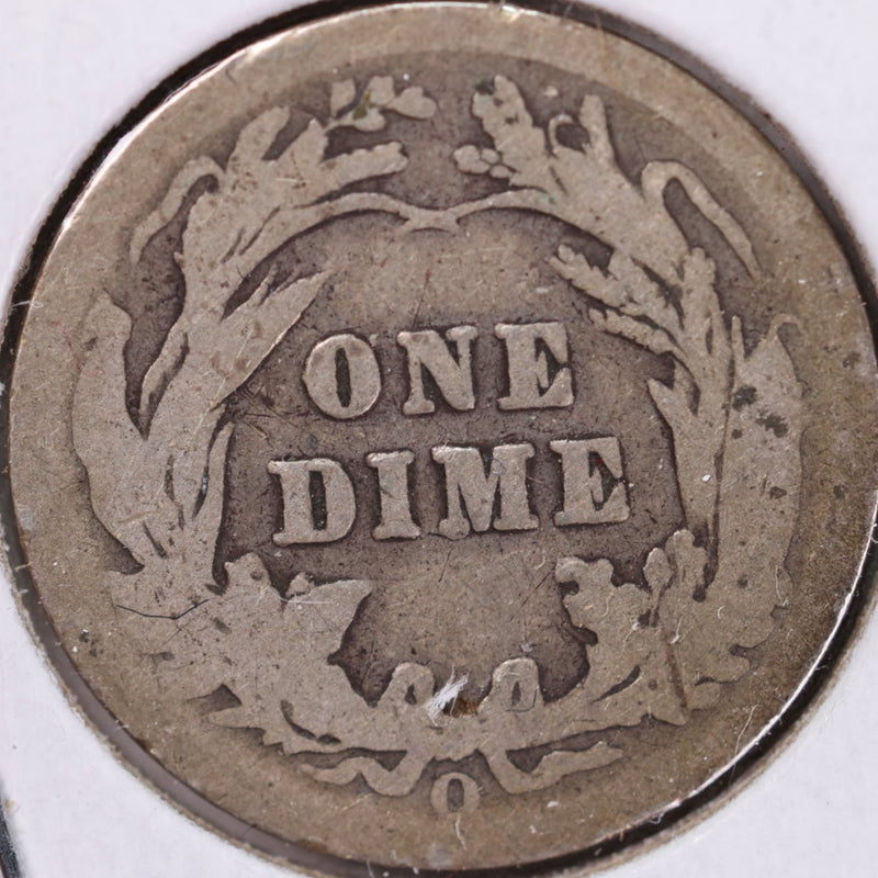 1901-O Barber Silver Dime, Good Circulated Coin, Store