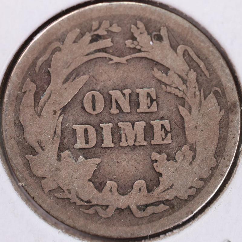 1903 Barber Silver Dime, Very Good Circulated Coin, Store