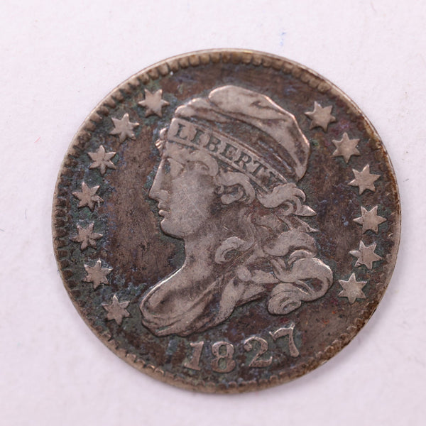 1827 Cap Bust Dime., Very Fine., Store Sale #18944