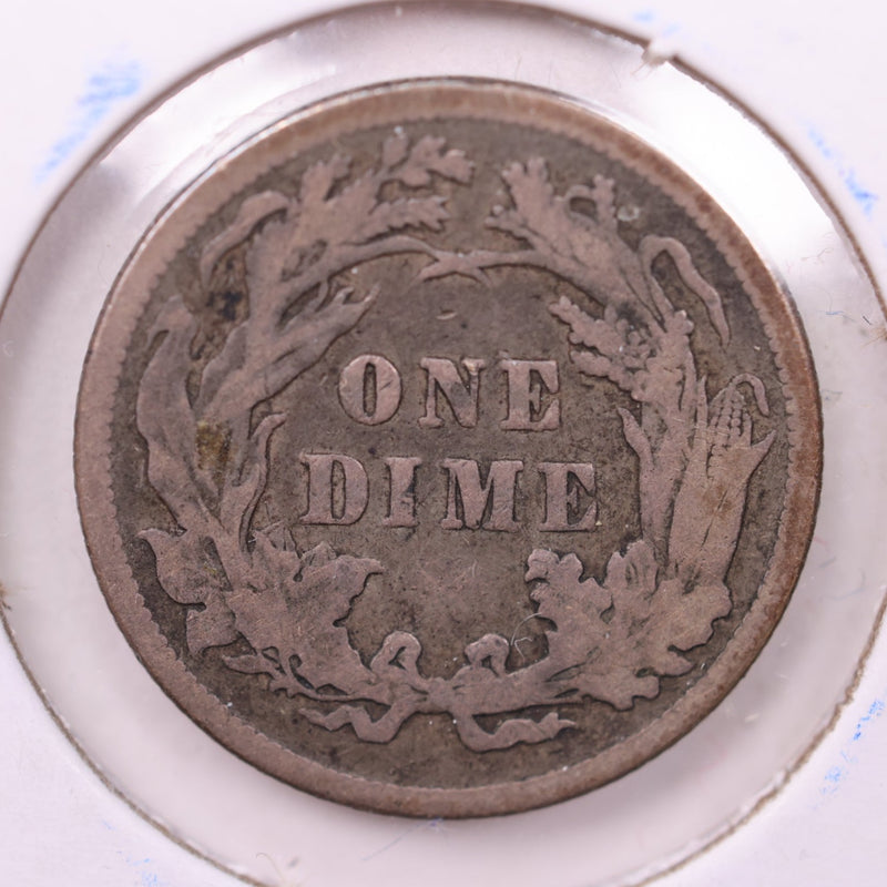 1883 Seated Liberty Silver Dime., V.F., Store Sale