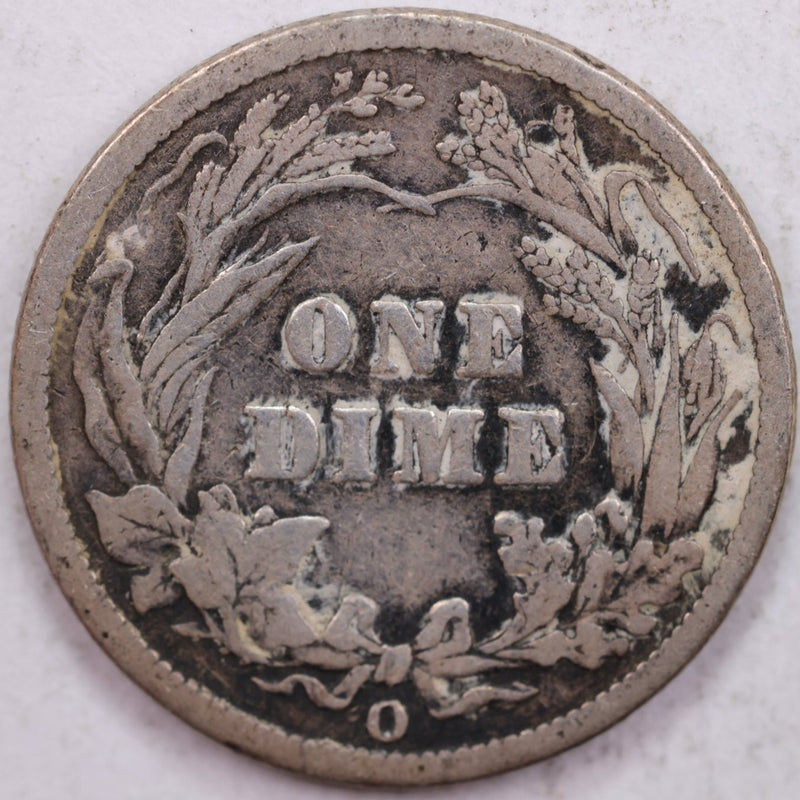 1902-O Barber Silver Dime, Fine Circulated Coin, Store