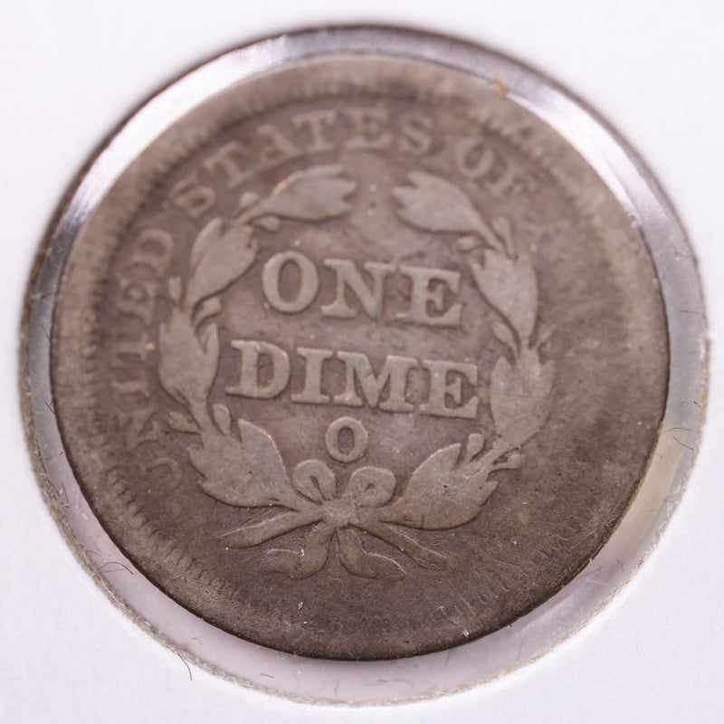 1853-O Seated Liberty Silver Dime., V.G. +., Store Sale