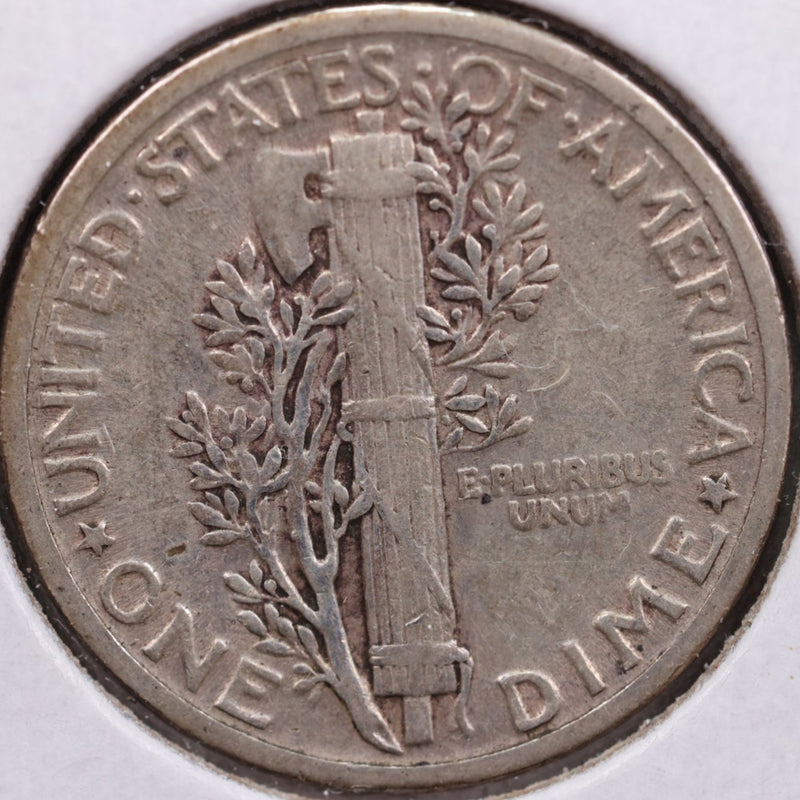 1934 Mercury Silver Dime, Very Fine Circulated Coin, Store