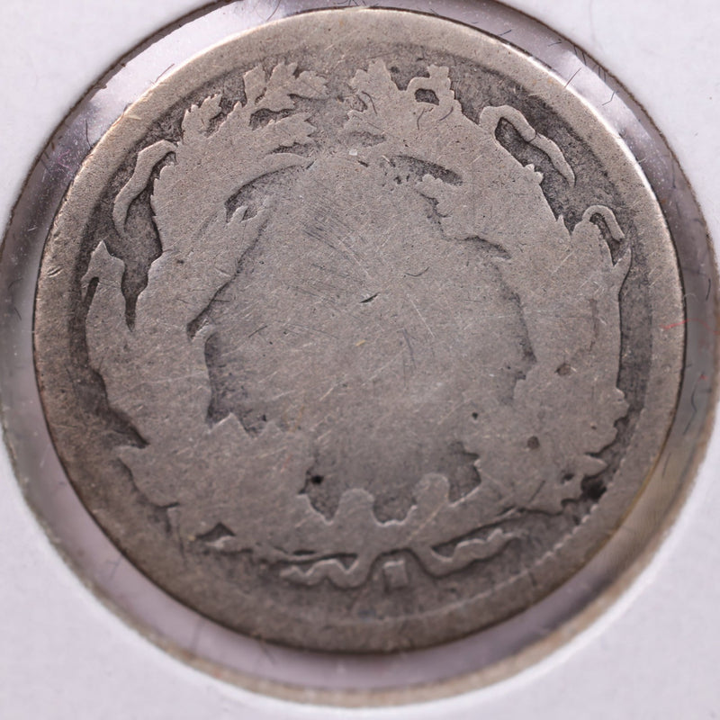 1872-S Seated Liberty Silver Dime., V.G., Store Sale