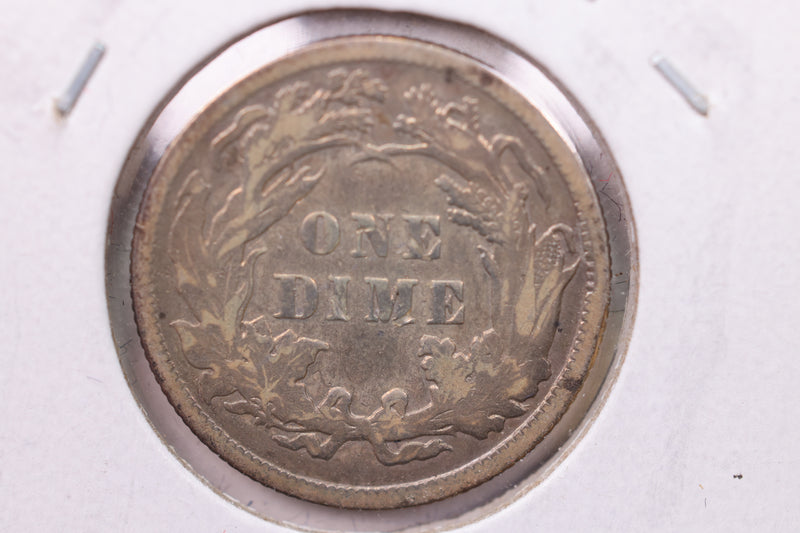 1888 Seated Liberty Silver Dime., X.F., Store Sale