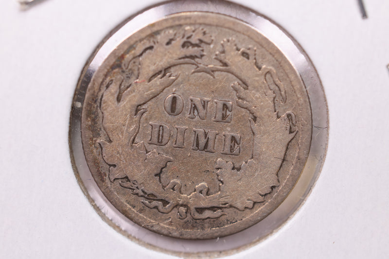 1888-S Seated Liberty Silver Dime., X.F., Store Sale