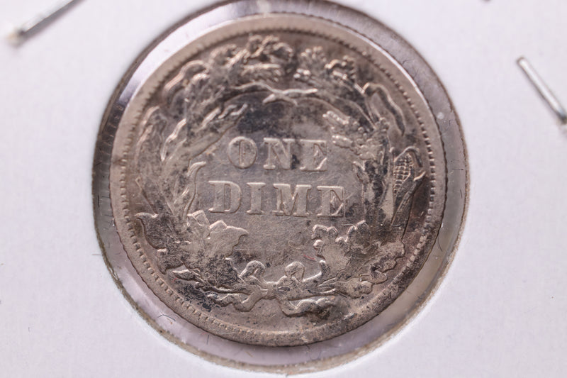 1889-S Seated Liberty Silver Dime., A.U ., Store Sale