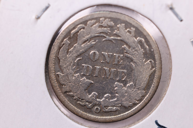 1891-O/S Seated Liberty Silver Dime., X.F.+., Store Sale