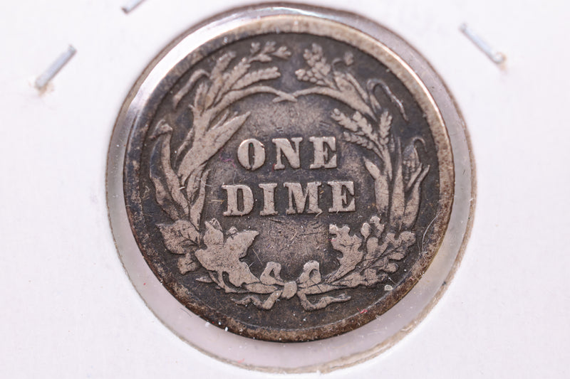 1892 Barber Silver Dime., Good., Store Sale