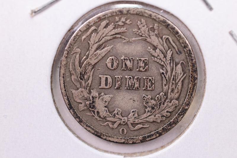 1892-O Barber Silver Dime., V.G +., Store Sale