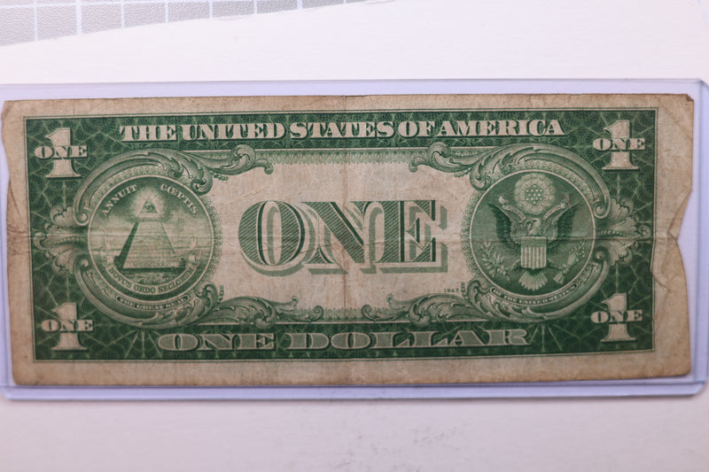 1935 A, $1., Silver Certificate., North Africa Issue., Very Good., Store