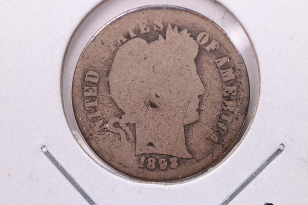 1893-S Barber Silver Dime., Fair., Store Sale #19222