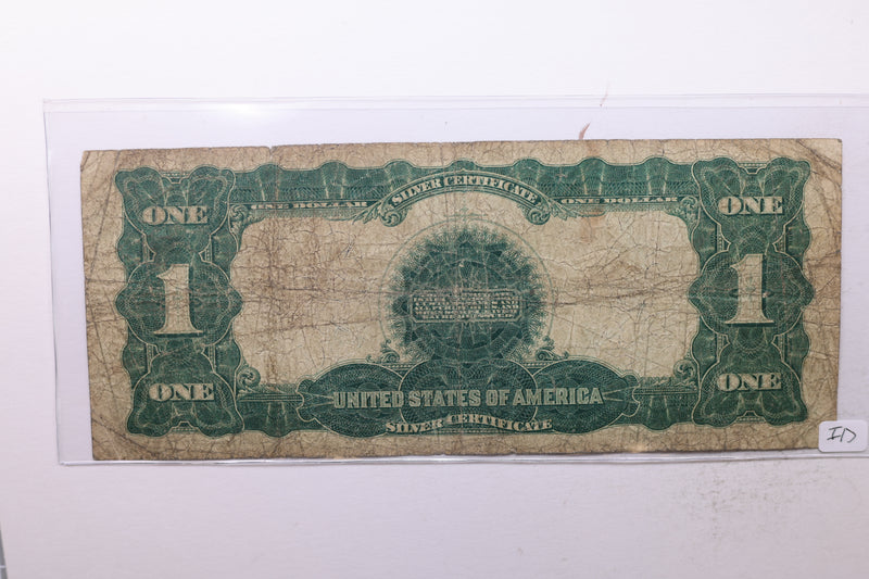 1899 $1 Silver Certificate., (Large)., "Black Eagle"., Fine., Store