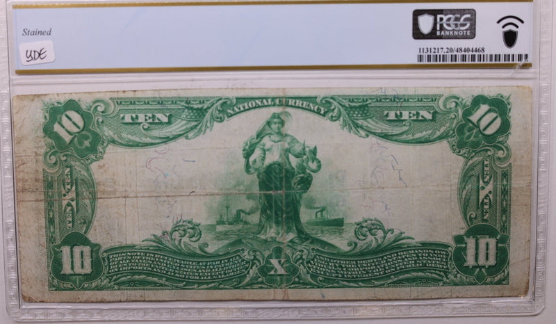 1902 $10 National., HUSTONVILLE, KY., #2917., Store #LGNB001