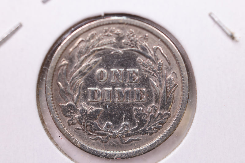 1898 Barber Silver Dime., Fine Details., Store Sale