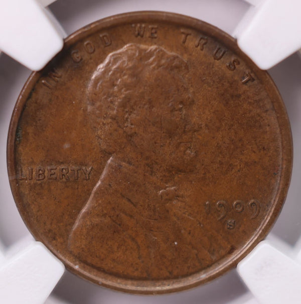 1909-S V.D.B., Lincoln Wheat Cent., NGC AU-55., CAC., Store #GWC001