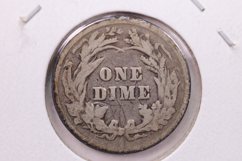 1899 Barber Silver Dime., Good., Store Sale