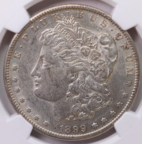 1899-S Morgan Silver Dollar., NGC Graded AU-53., Store #GM012