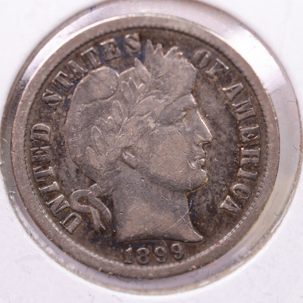 1899-O Barber Silver Dime., V.F., Store Sale #19341