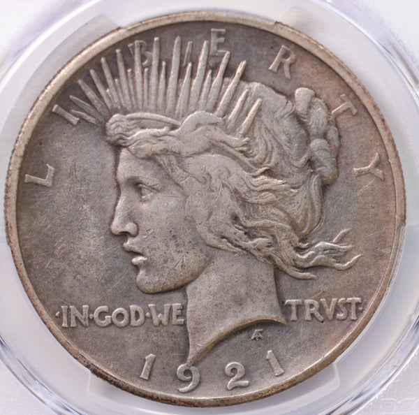 1921 Peace Silver Dollar., High Relief., PCGS AU Details., Store #GPD002