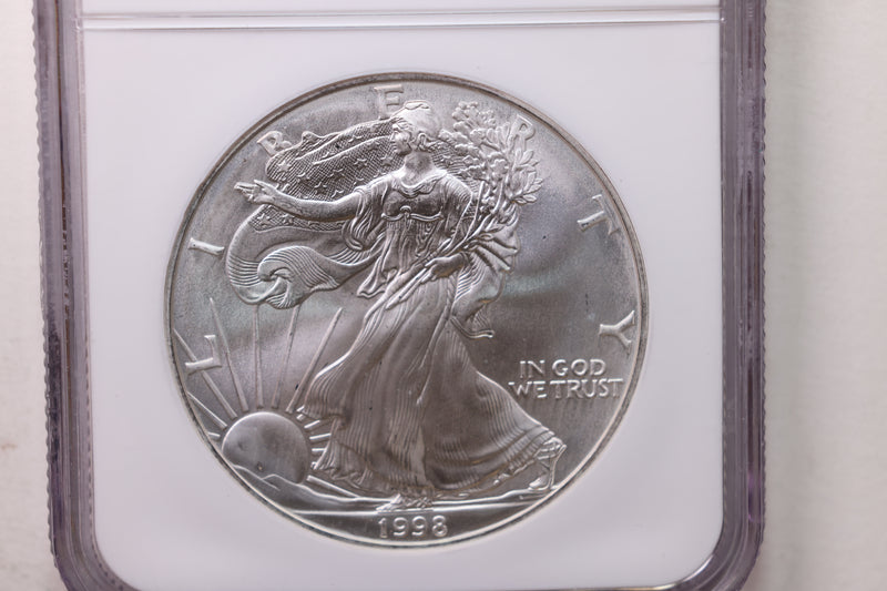 1998 American Silver Eagle., NGC Certified MS-69., Store