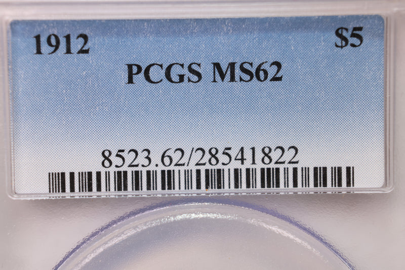 Various Dates., $5 Gold Indian., 'Half Eagle'., PCGS MS-62., Store