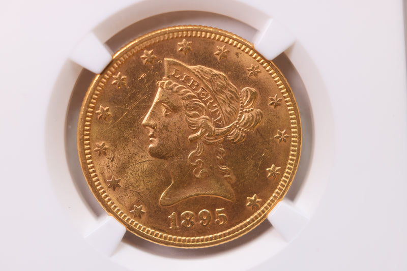 Various Dates., $10 Gold Liberty., NGC MS-62., Store