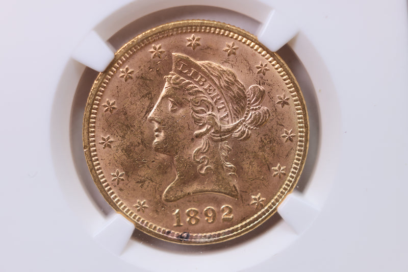 Various Dates., $10 Gold Liberty., NGC MS-62., Store