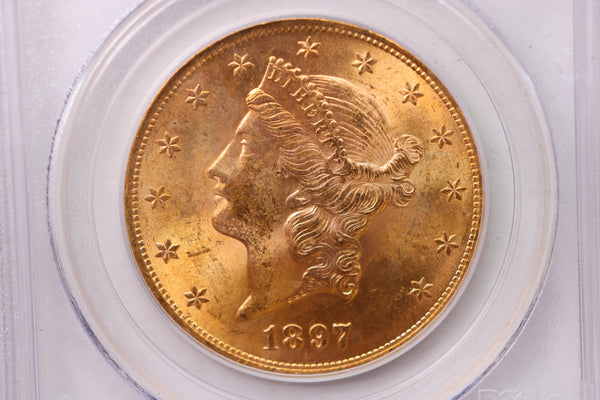 Pre 1933., $20 Gold Double Eagles., Available In-store. Store #G20G001