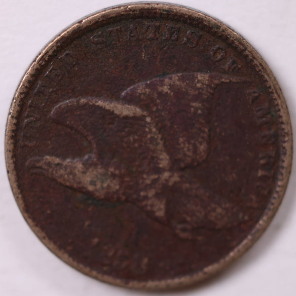 1858, Flying Eagle Cent, Good Circulated Coin, Store #CT0003