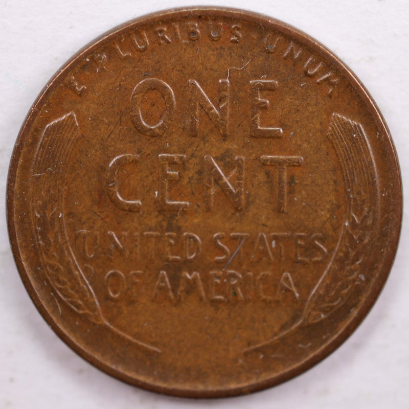 1933-D Lincoln Wheat Cent, Extra Fine+ Circulated Coin, Store