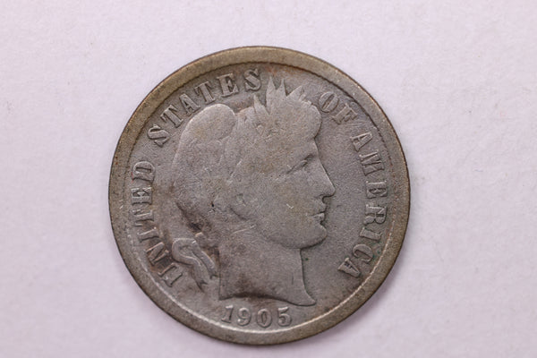 1905-S Barber Silver Dime., Good., Store Sale #19469