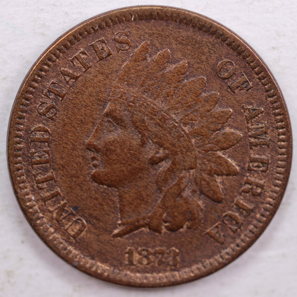 1973, Indian Head Cent, Extra Fine Uncirculated Coin, Store #CT0093