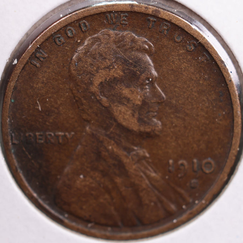 1910-S Lincoln Wheat Cent, Very Fine+ Circulated Coin, Store