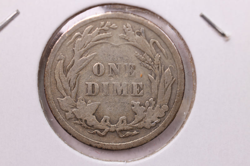 1907 Barber Silver Dime., V.G., Store Sale