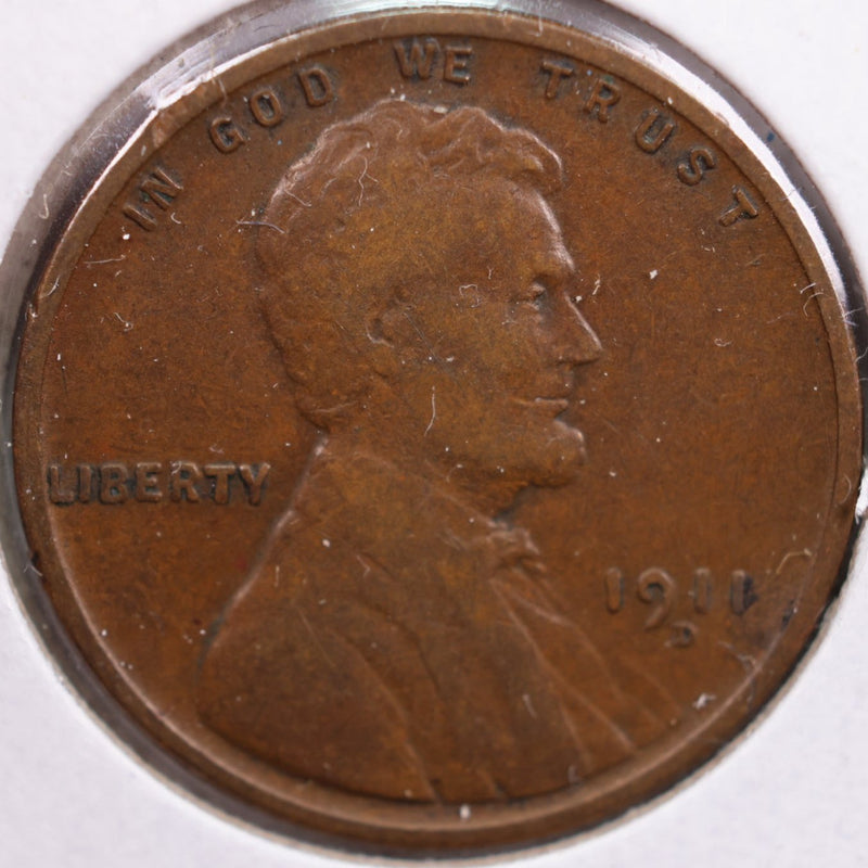 1911-D Lincoln Wheat Cent, Very Fine Circulated Coin, Store