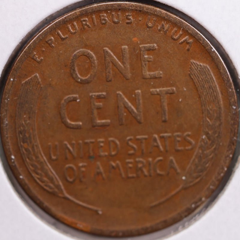 1913-D Lincoln Wheat Cent, Very Fine+ Circulated Coin, Store