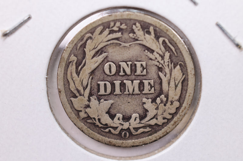 1907-O Barber Silver Dime., V.G., Store Sale