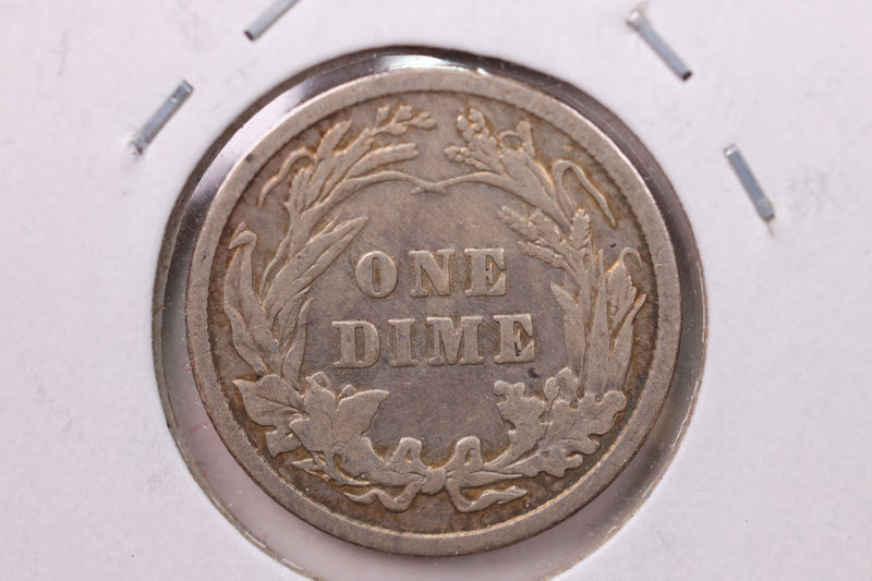 1909 Barber Silver Dime., Fine., Store Sale