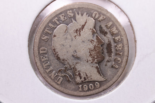 1909-D Barber Silver Dime., Good., Store Sale #19538