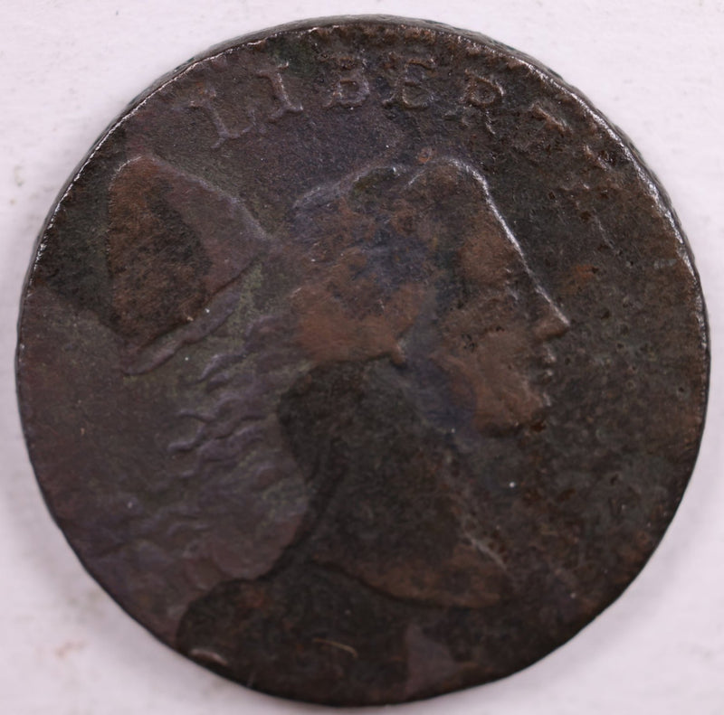 1794 Liberty Cap, Large Cent., Very Fine Details Coin., Store