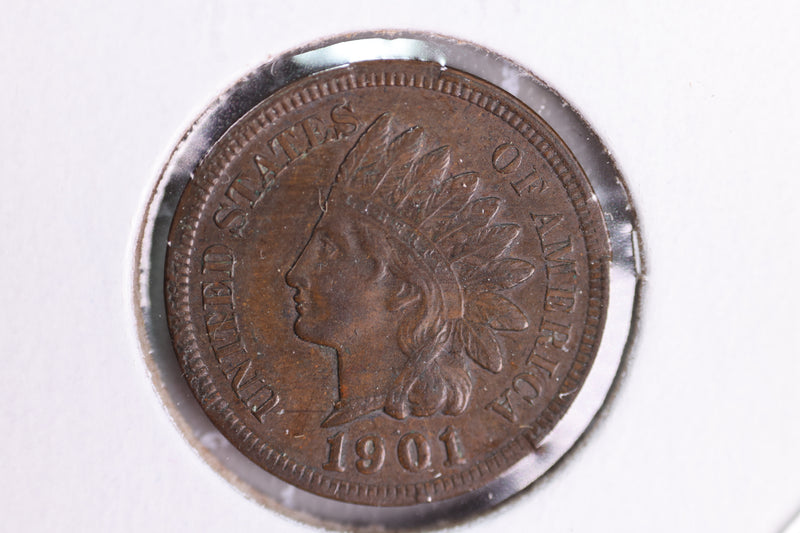 1901 Indian Head Cents, Nice Affordable Circulated Coin. Store Sale