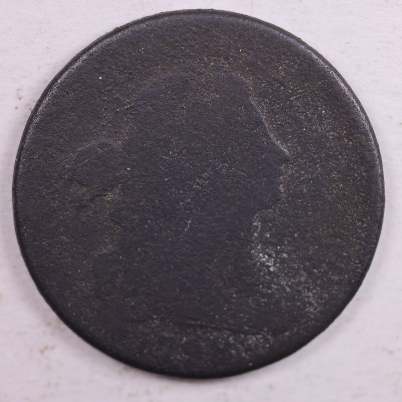 1798 Draped Bust., Large Cent., Good Details Coin., Store Sale