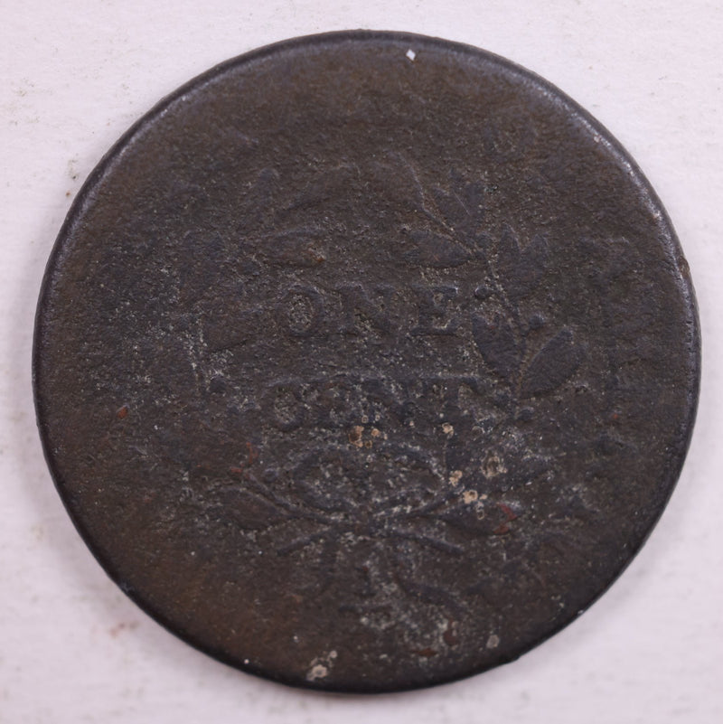 1798 Draped Bust., Large Cent., Good Details Coin., Store Sale