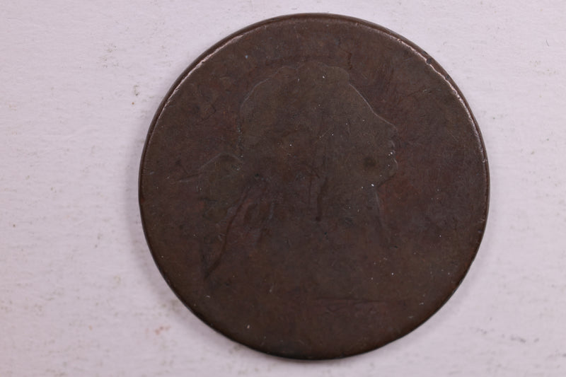 1802 Draped Bust., Large Cent., About Good Details Coin., Store Sale