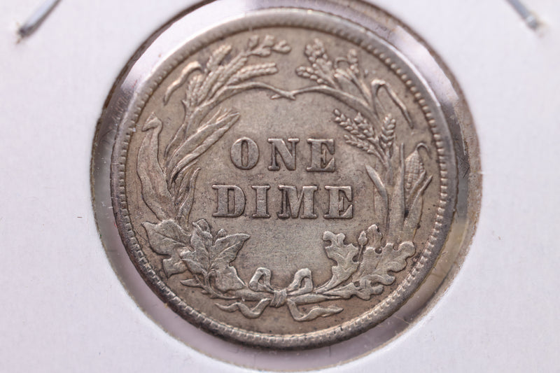 1910 Barber Silver Dime., X.F., Store Sale