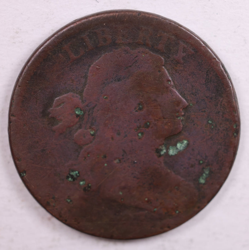 1803 Draped Bust., Large Cent., Very Good Details Coin., Store Sale